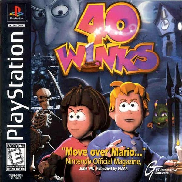 40 Winks Play 40 Winks Sony PlayStation online Play retro games online at