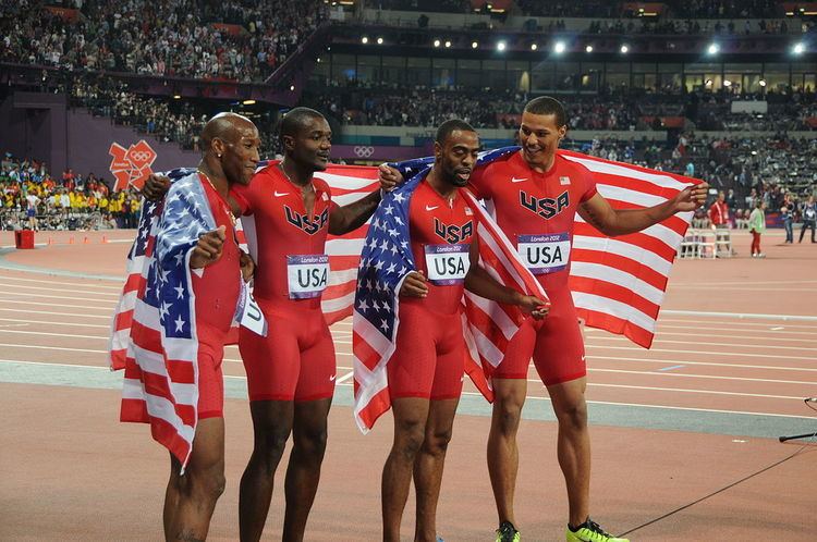 4×100 metres relay at the Olympics