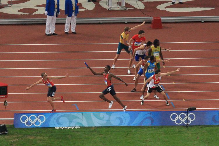 4×400 metres relay at the Olympics