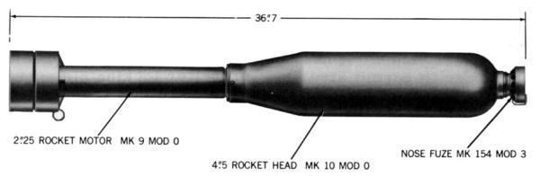 4.5-Inch Beach Barrage Rocket