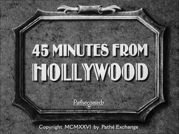 45 Minutes from Hollywood wwwlordheathcomwebimages45minutesfromholly