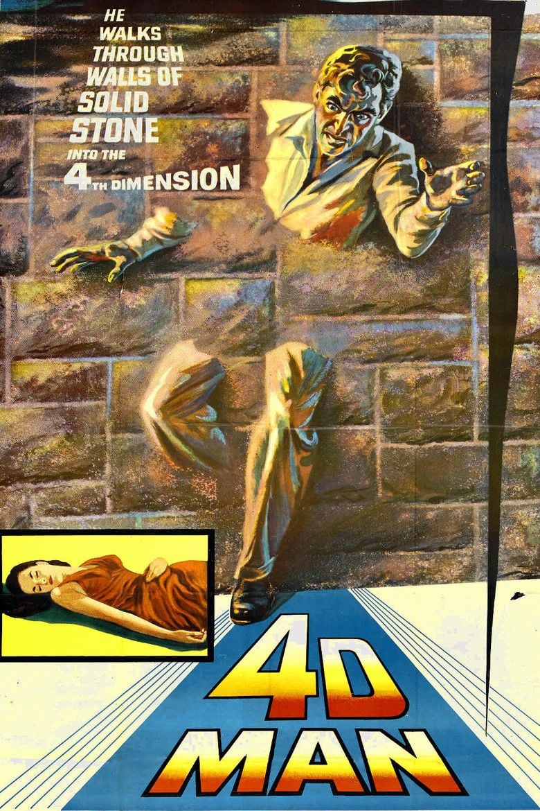 4D Man movie poster