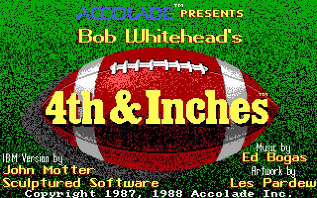 4th & Inches Download 4th amp Inches My Abandonware