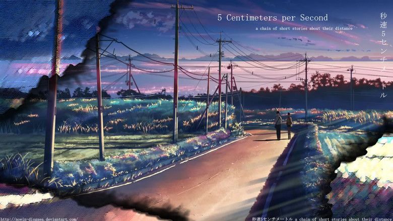 5 Centimeters Per Second movie scenes