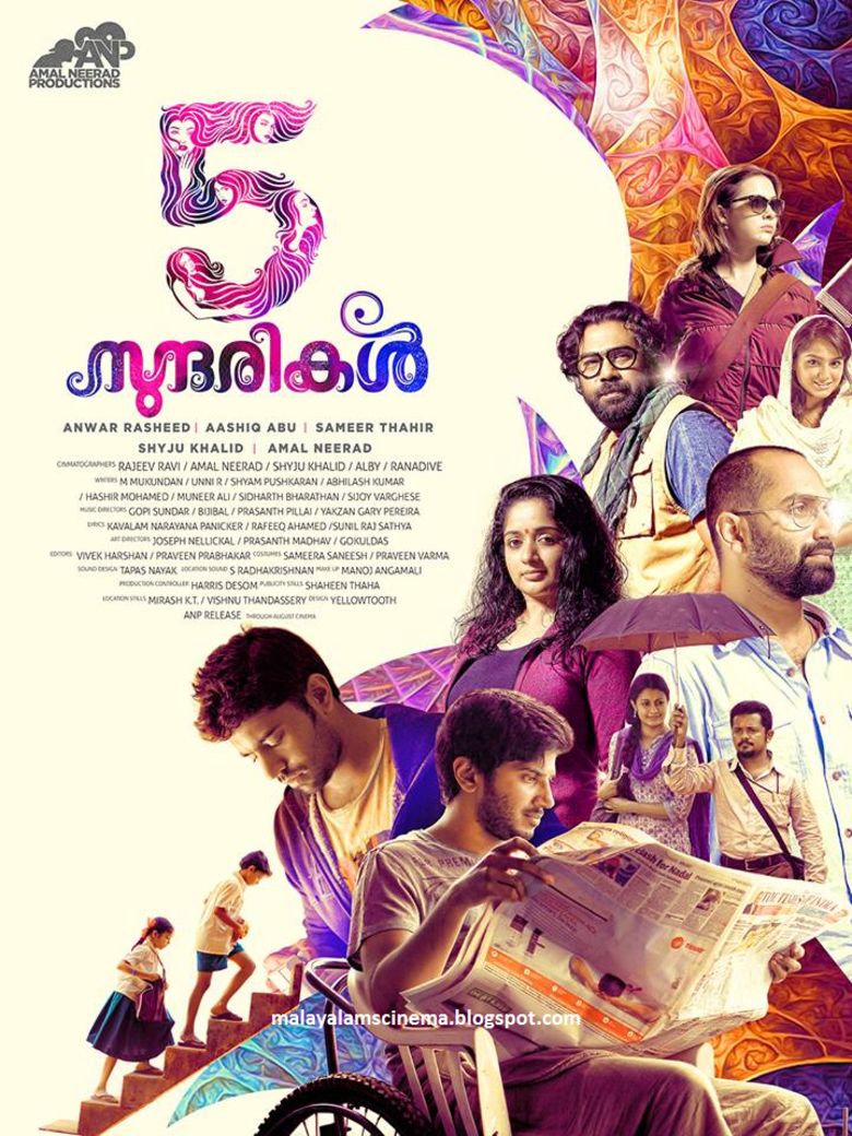 5 Sundarikal movie poster