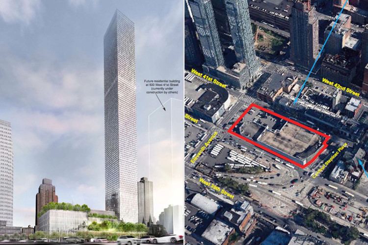 520 West 41st Street Larry Silverstein to build city39s tallest apartment tower New York