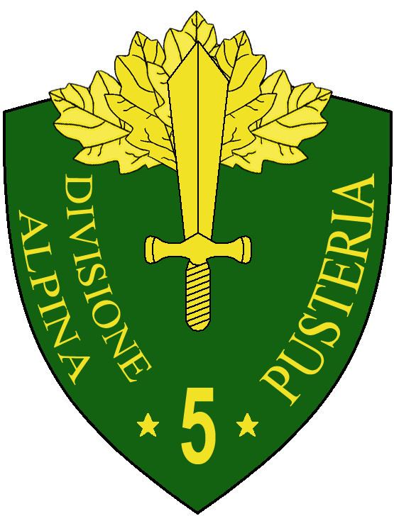 5th Alpine Division Pusteria