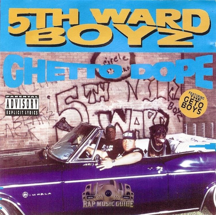 5th Ward Boyz 5th Ward Boyz Ghetto Dope CD Rap Music Guide