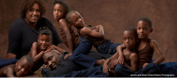 6 Little McGhees Six Little McGhees Recreate Family Photo That Went Viral Six Years