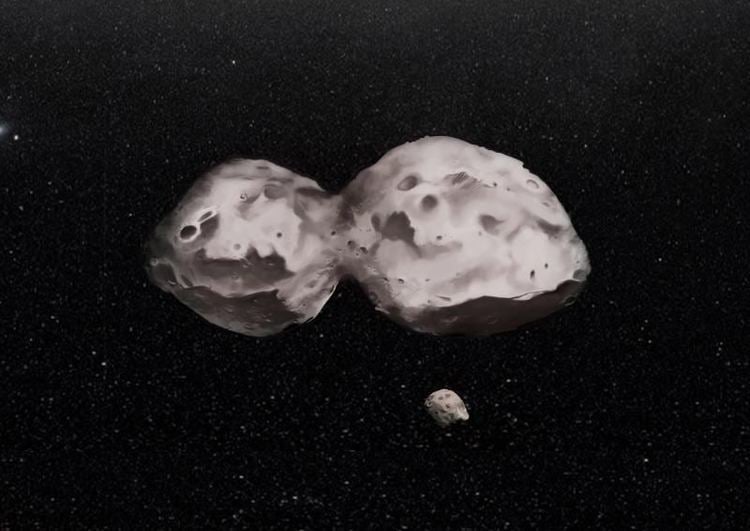 624 Hektor Did An Icy Collision Produce The Odd Shape Of Asteroid 624 Hektor