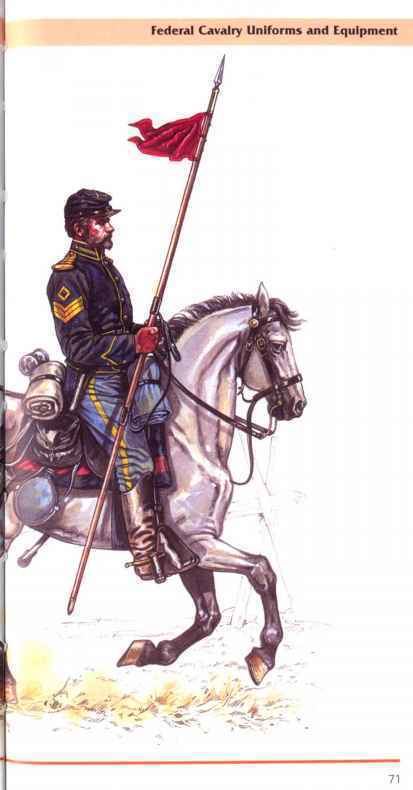 6th Pennsylvania Cavalry Sergeant 6th Pennsylvania Cavalry Rushs Lancers Museum Philadelphia