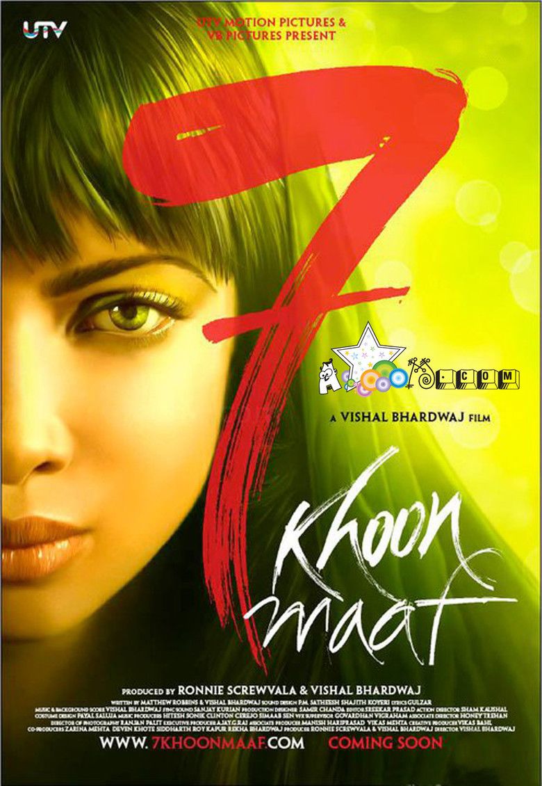 7 Khoon Maaf movie poster