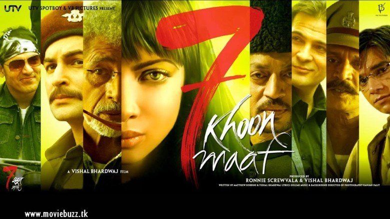 7 Khoon Maaf movie scenes