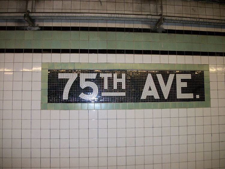 75th Avenue (IND Queens Boulevard Line)