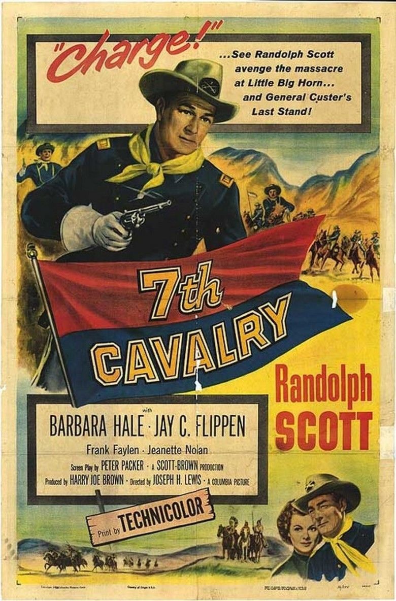 7th Cavalry (film) movie poster