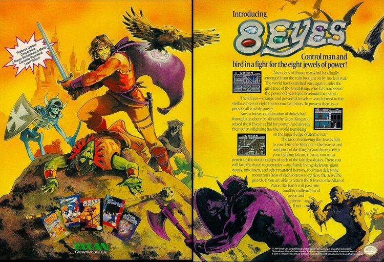 8 Eyes Video Game Ad of the Day 8 Eyes