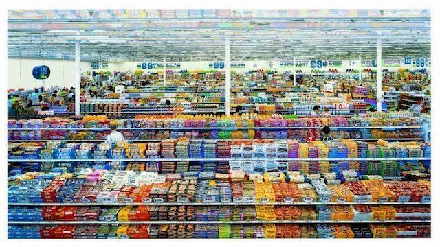 99 Cent II Diptychon 99 Cent A Look at the Widespread Confusion Over a Photo Gursky DIDN