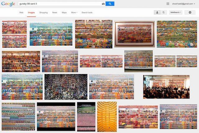 99 Cent II Diptychon 99 Cent A Look at the Widespread Confusion Over a Photo Gursky DIDN