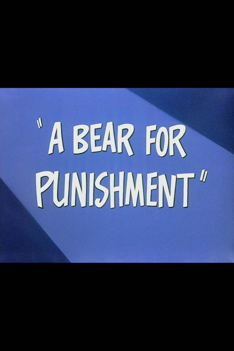 A Bear for Punishment movie poster