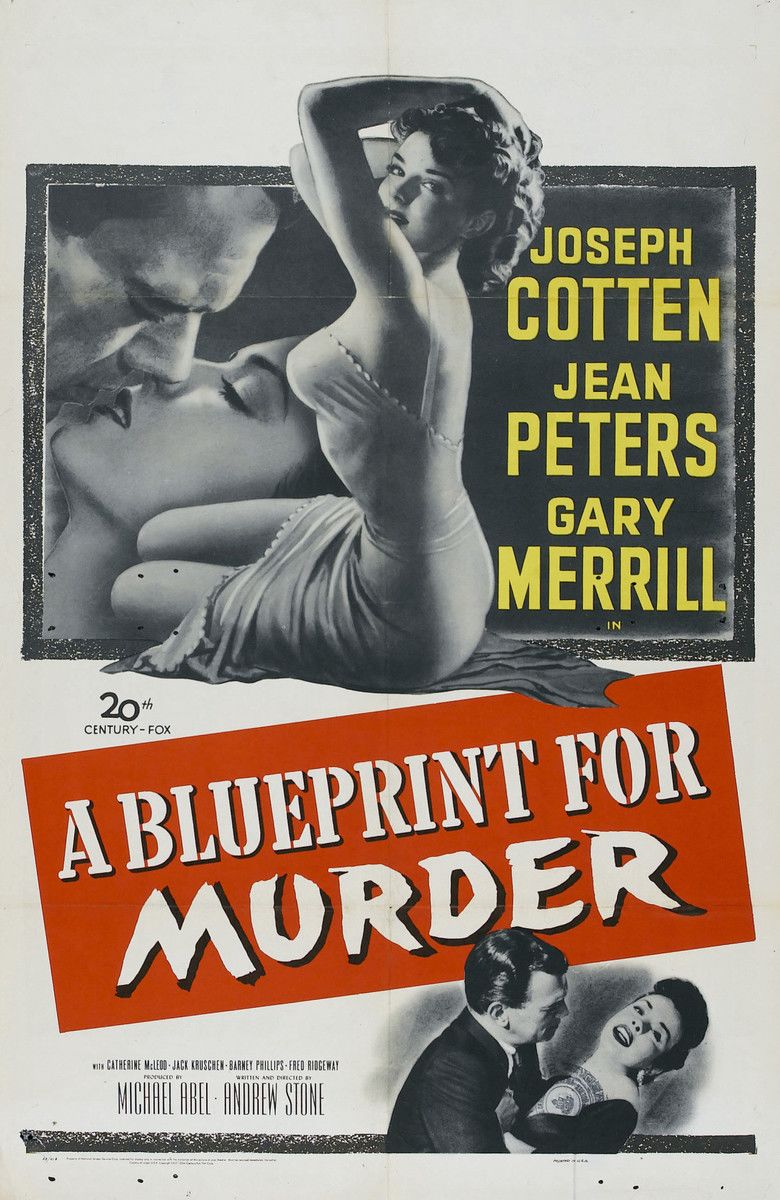 A Blueprint for Murder movie poster