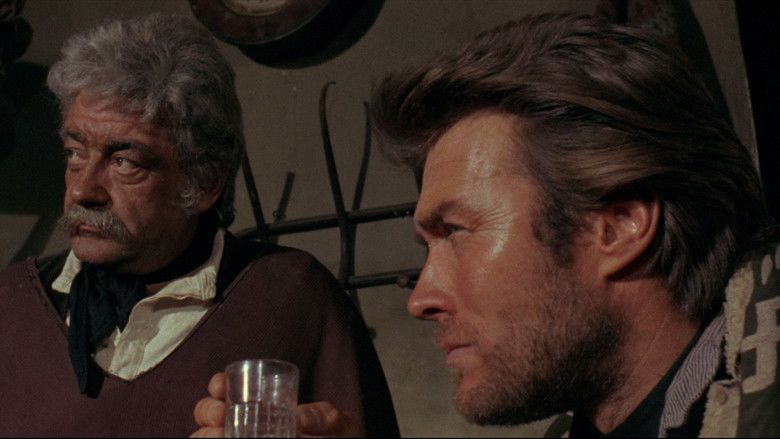 A Fistful of Dollars movie scenes