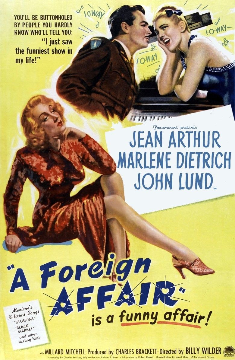 A Foreign Affair movie poster