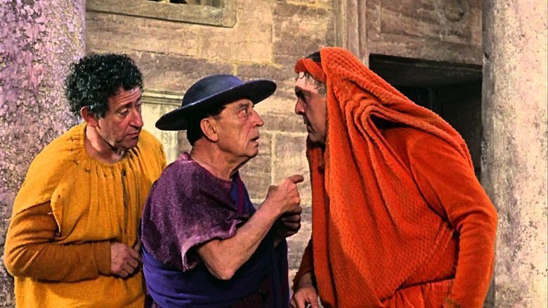 A Funny Thing Happened on the Way to the Forum (film) movie scenes