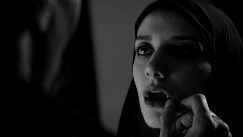 A Girl Walks Home Alone at Night movie scenes