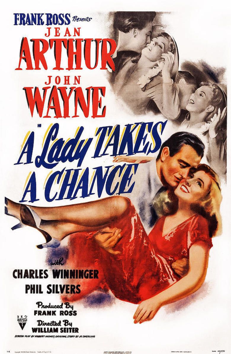 A Lady Takes a Chance movie poster