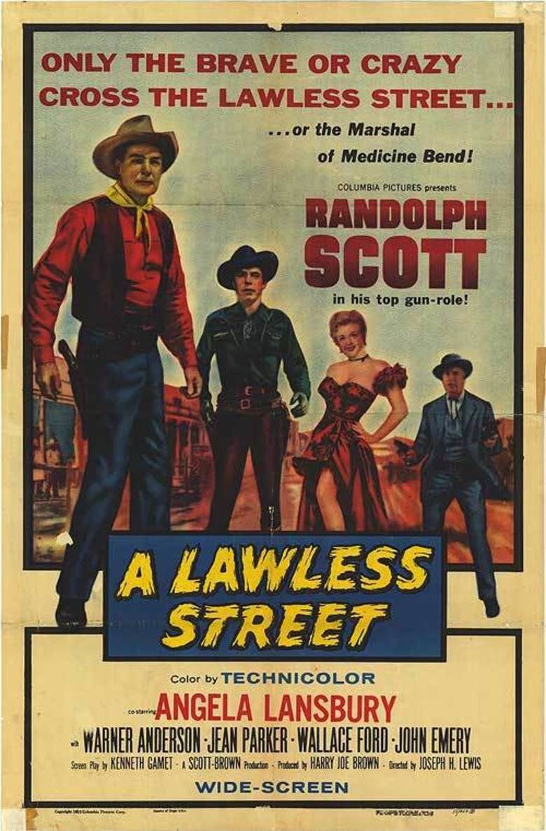 A Lawless Street movie poster