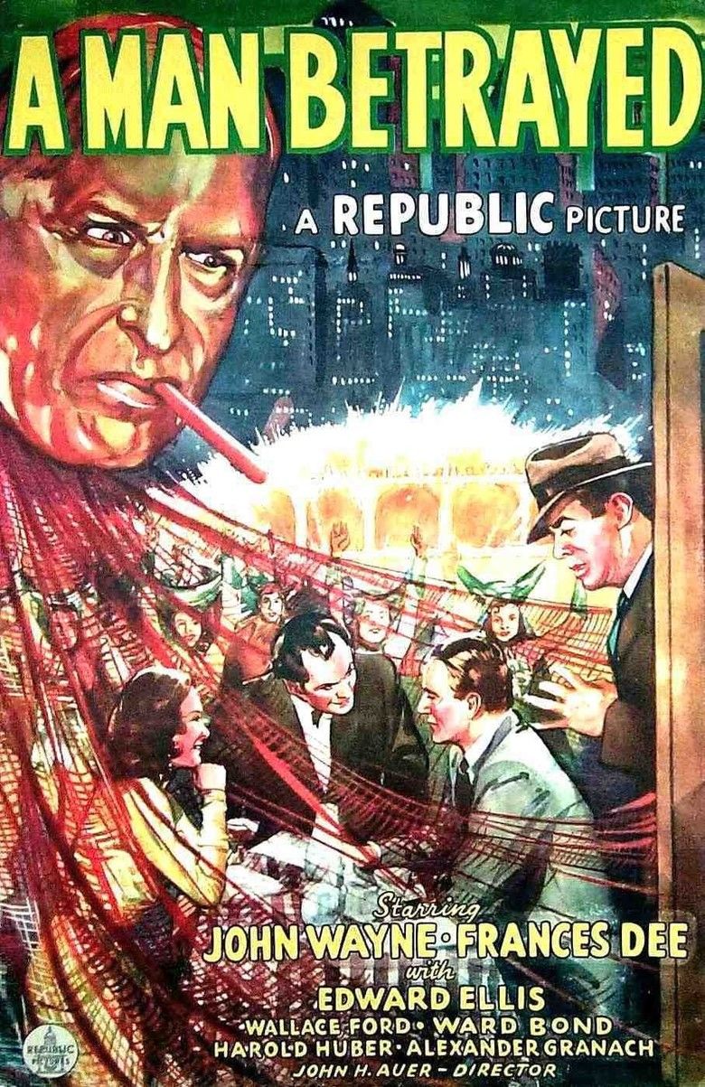 A Man Betrayed (1941 film) movie poster