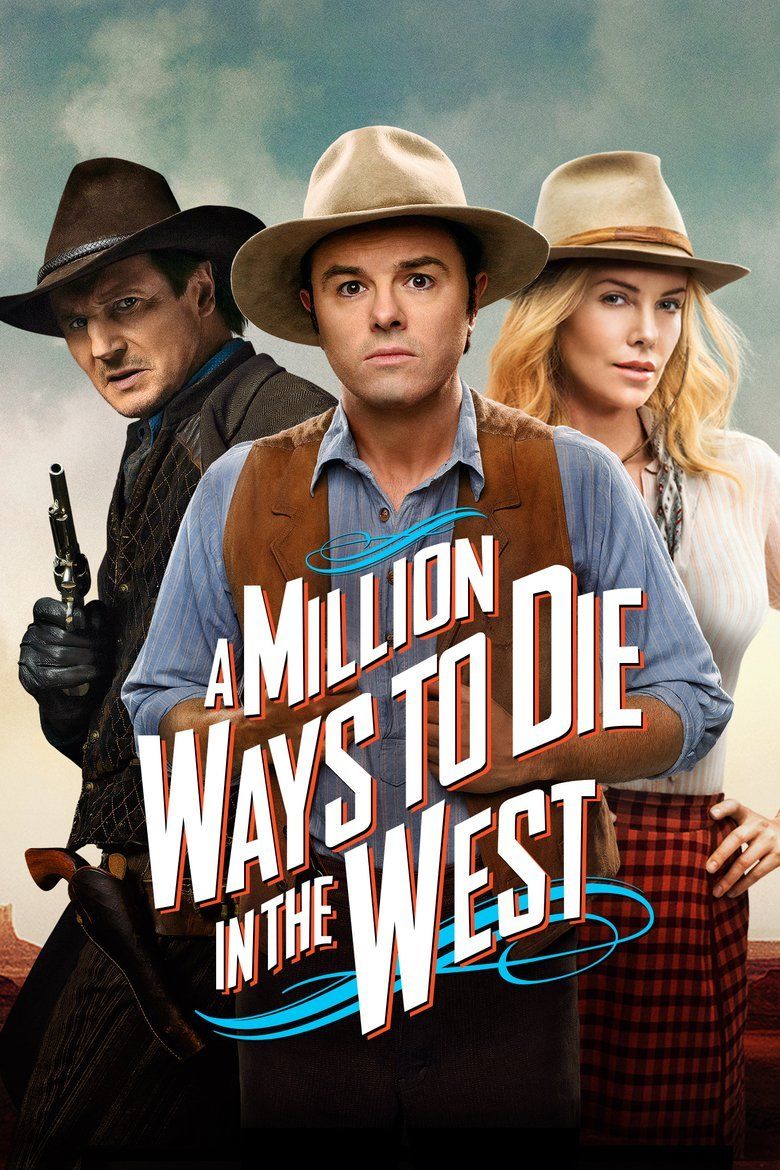 A Million Ways to Die in the West movie poster