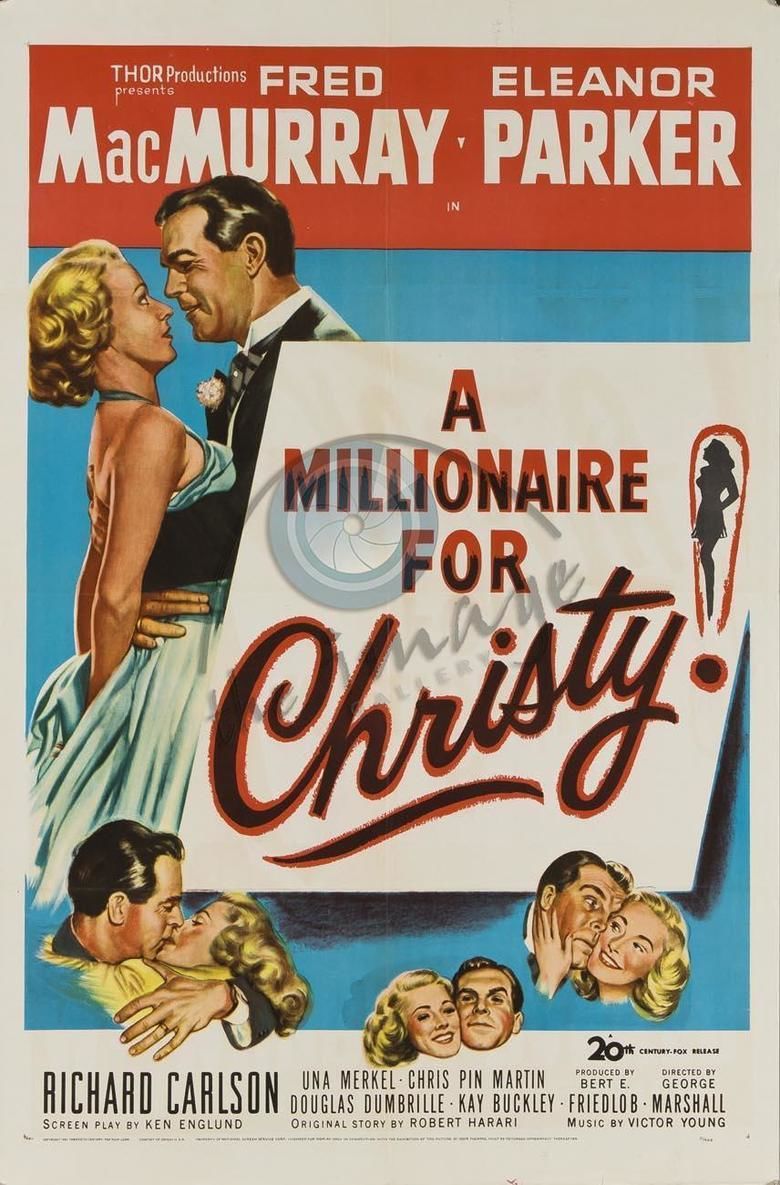 A Millionaire for Christy movie poster