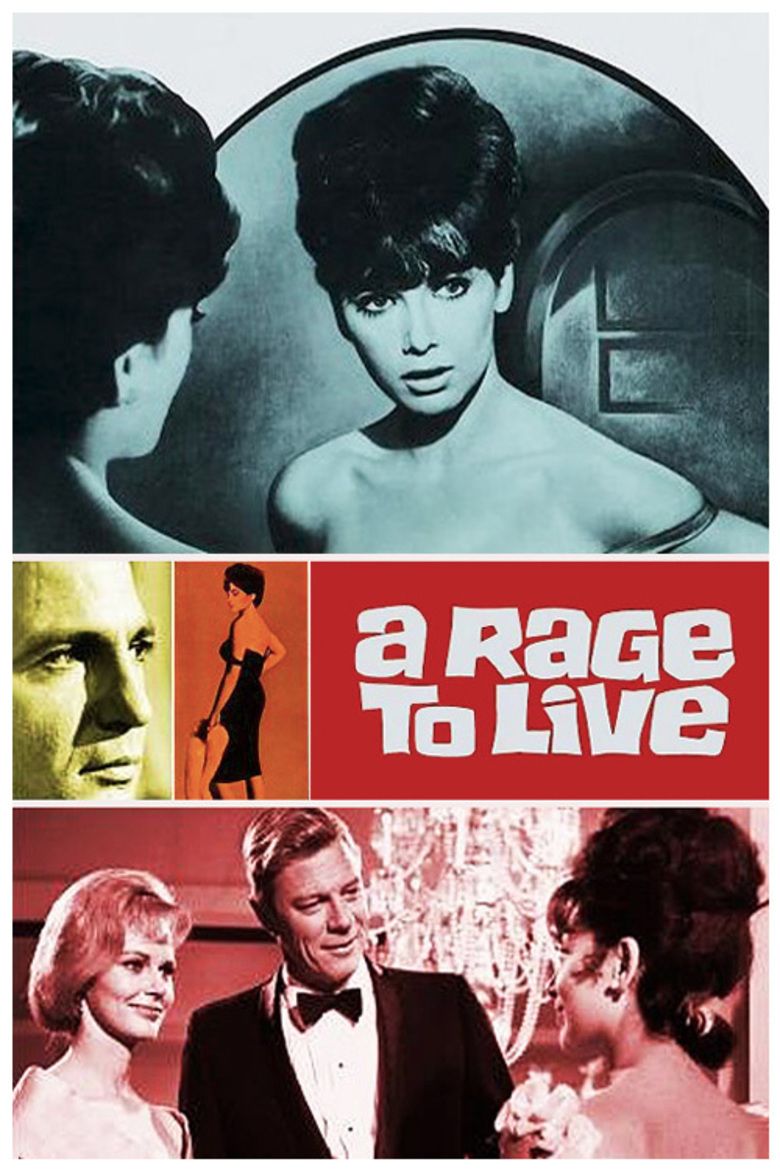 A Rage to Live movie poster