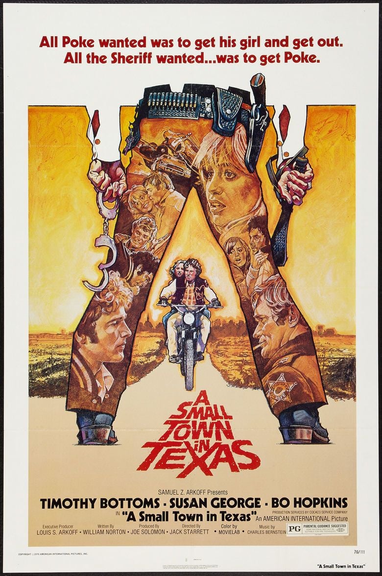 A Small Town in Texas movie poster