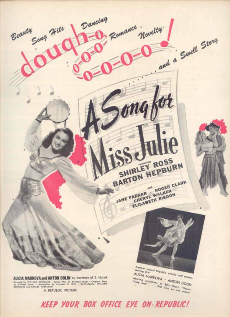 A Song for Miss Julie movie poster