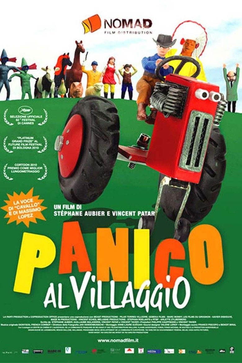 A Town Called Panic (film) movie poster