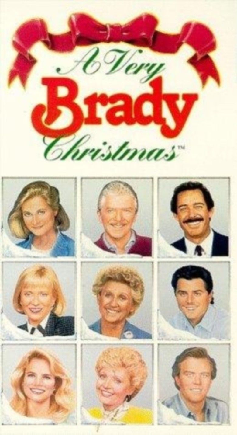 A Very Brady Christmas movie poster