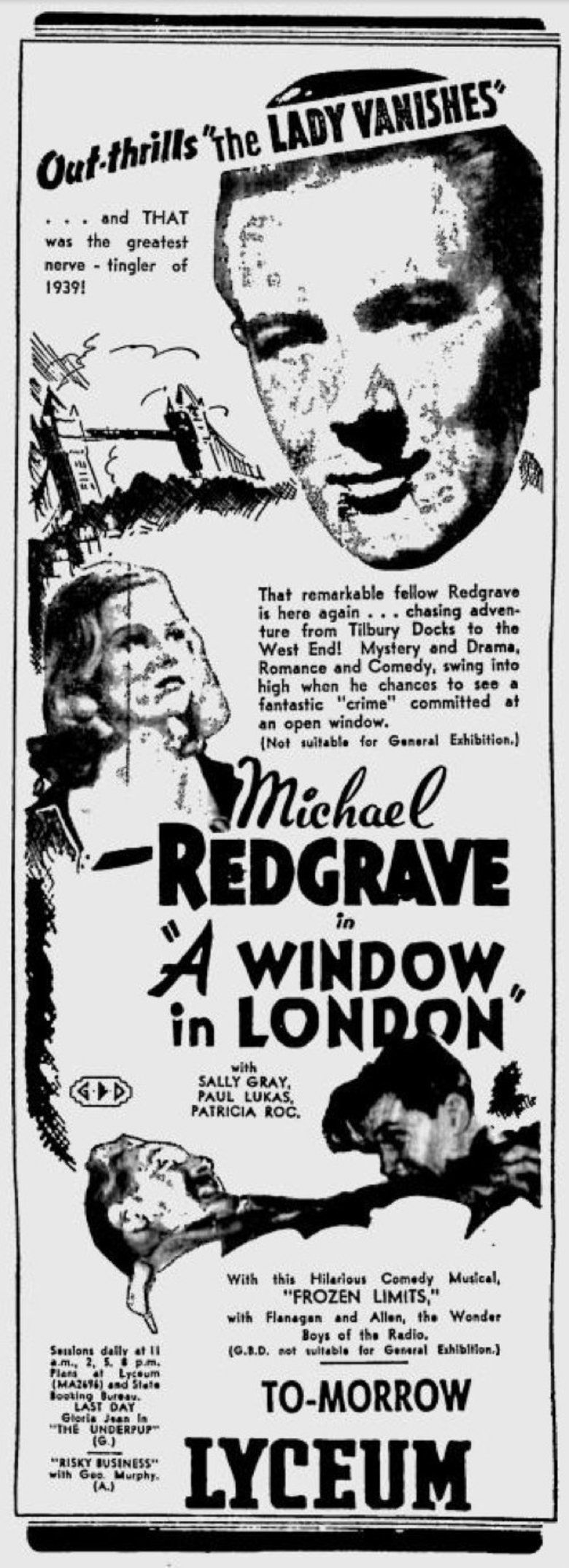 A Window in London movie poster