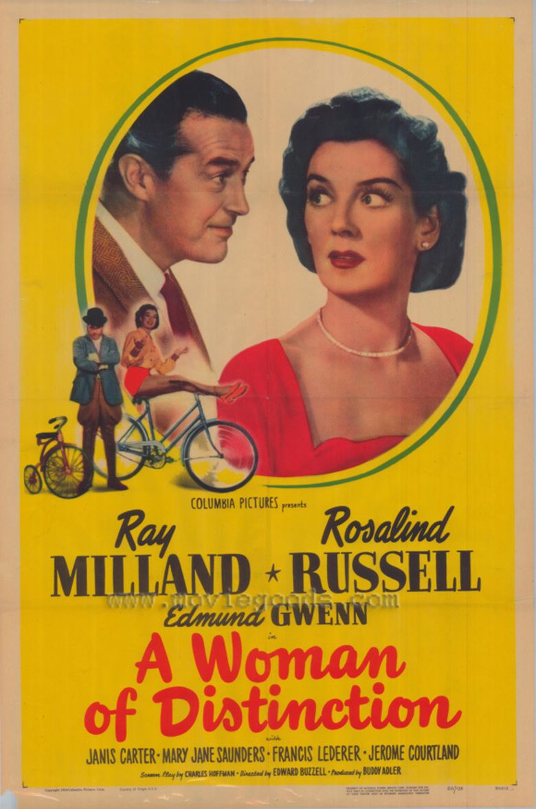 A Woman of Distinction movie poster