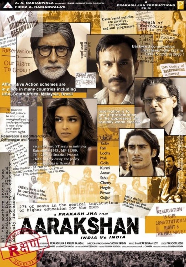 Aarakshan movie poster