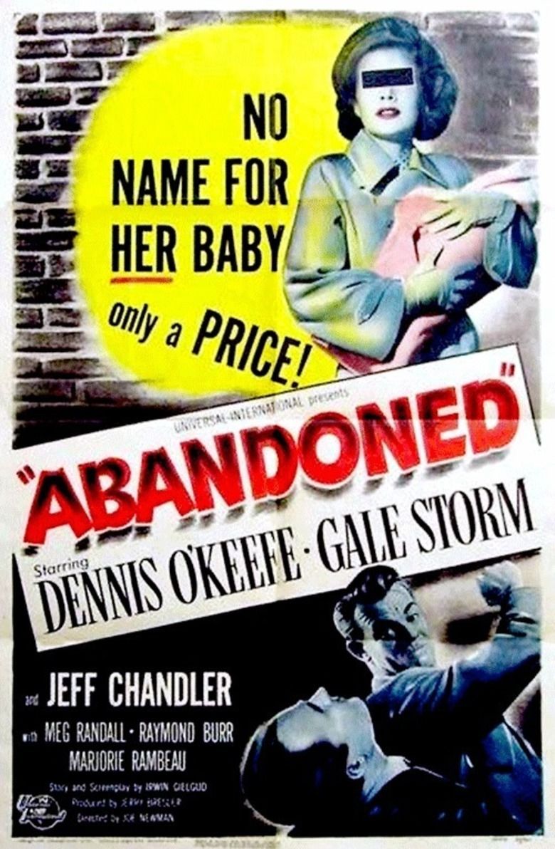 Abandoned (1949 film) movie poster