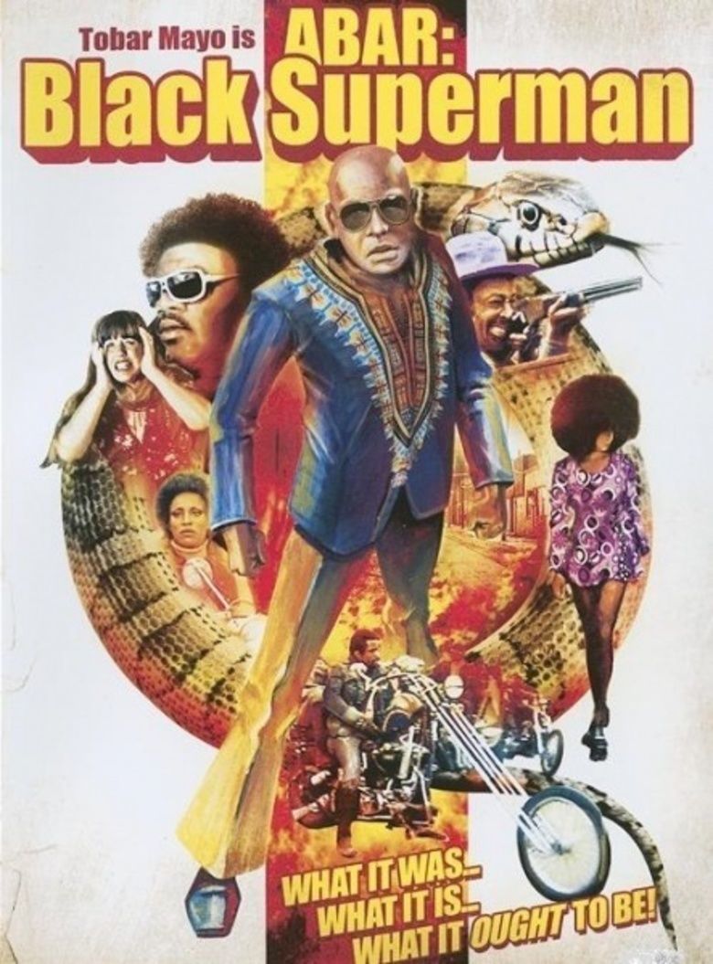 Abar, the First Black Superman movie poster