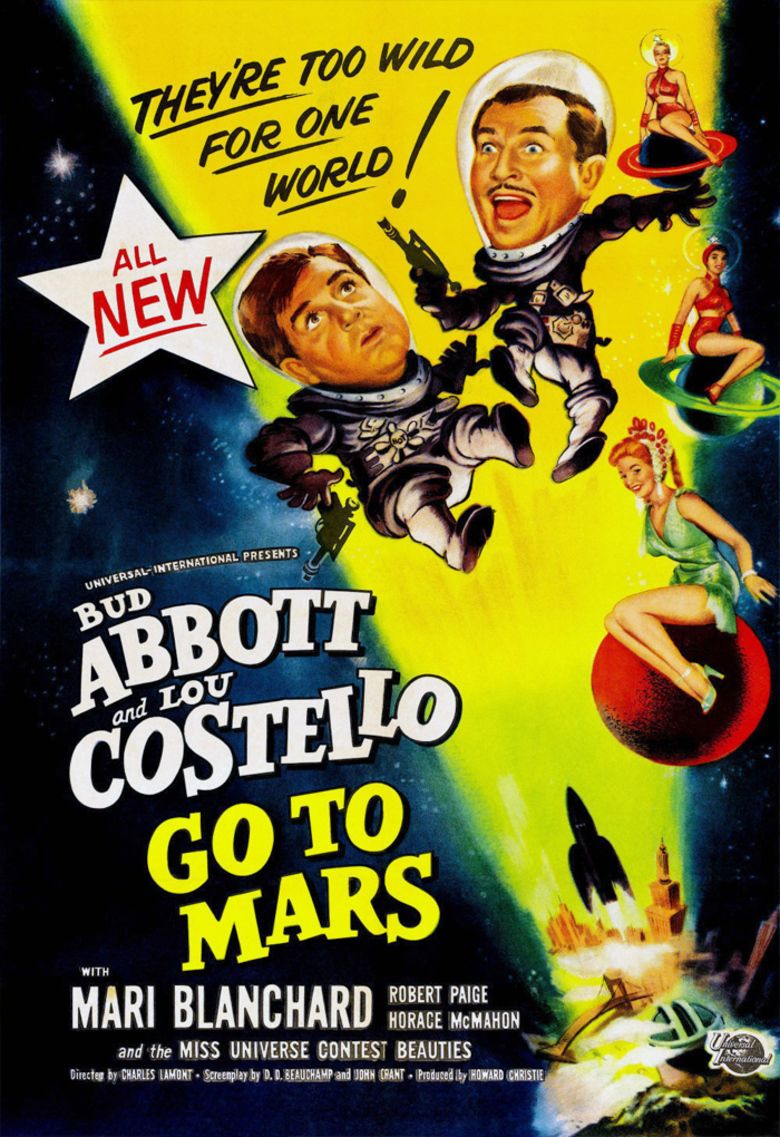 Abbott and Costello Go to Mars movie poster