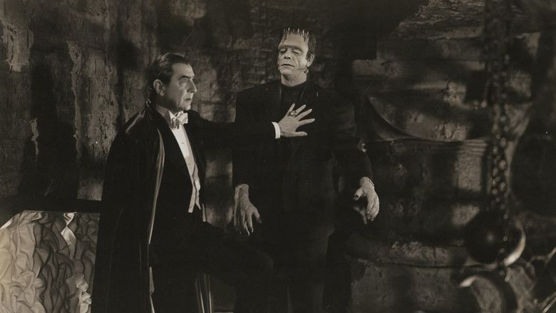 Abbott and Costello Meet Frankenstein movie scenes