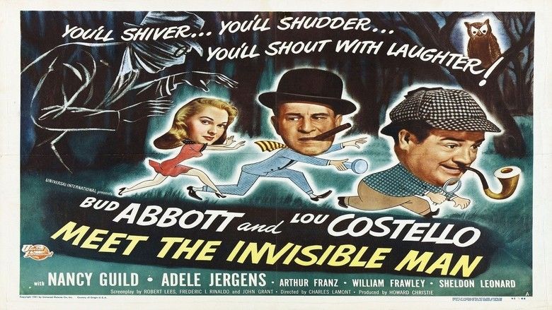 Abbott and Costello Meet the Invisible Man movie scenes