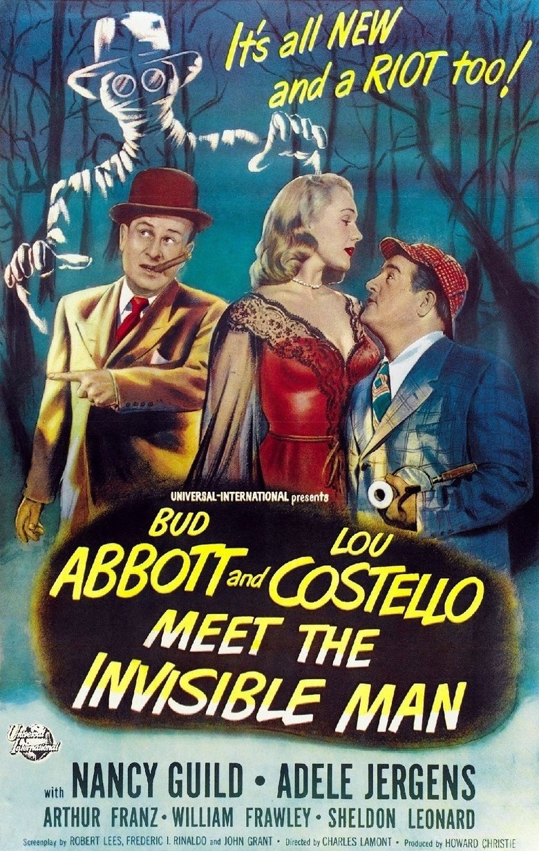 Abbott and Costello Meet the Invisible Man movie poster