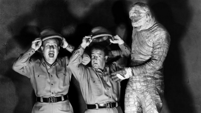Abbott and Costello Meet the Mummy movie scenes