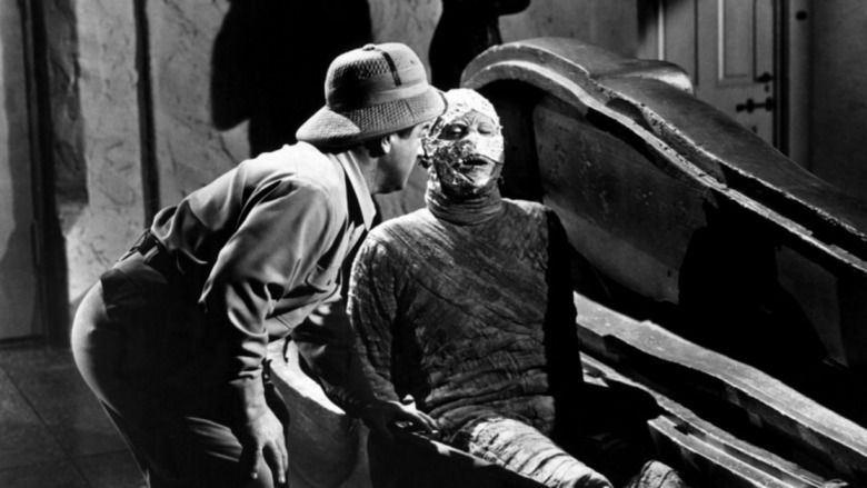 Abbott and Costello Meet the Mummy movie scenes