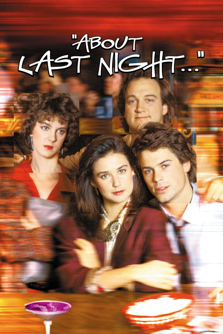 About Last Night (1986 film) movie poster